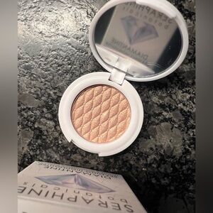 Seraphine Botanicals Diamontine Beaming Highlighter Oyster NEW compact mirror